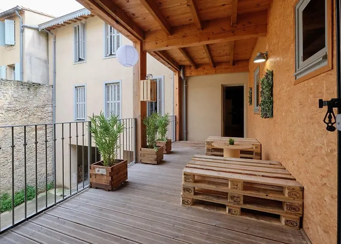 Apartman Melina - Dans Les Remparts De La Bastide Avec Parking Et Terrasse