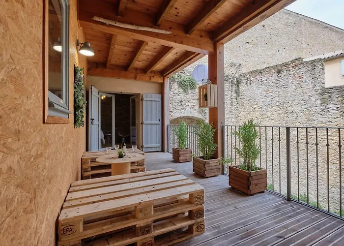Melina - Dans Les Remparts De La Bastide Avec Parking Et Terrasse Carcassone